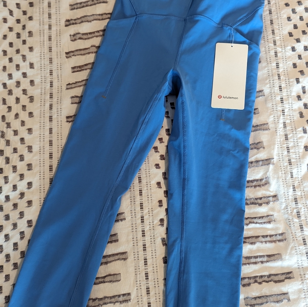 Lululemon Blue Power Thru HR